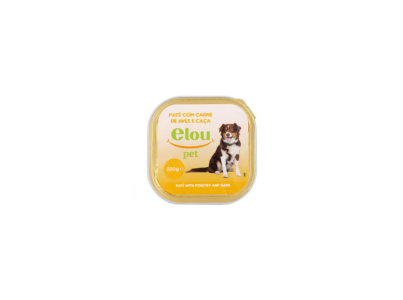 ALIMENTO CAO PATE GALINHA+CACA 300G ELOU