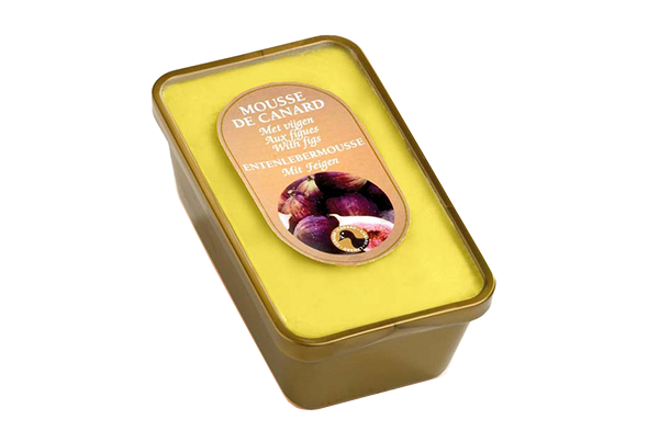 MOUSSE DE PATO COM FIGOS EM MINI TERRINA GRAND MÈRE