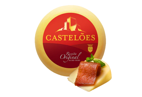 663787 QUEIJO MEDIO INTEIRO CASTELOES ±1KG