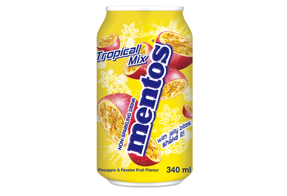 656441 BD MENTOS TROPICAL MIX 340ML CX24