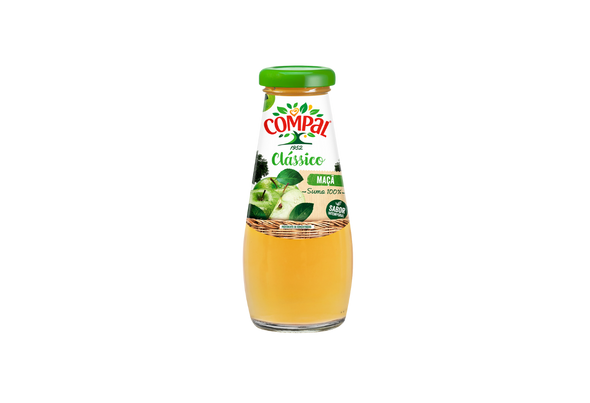 637703 COMPAL 100% FRUTA MACA 15UN GFA 0.20L