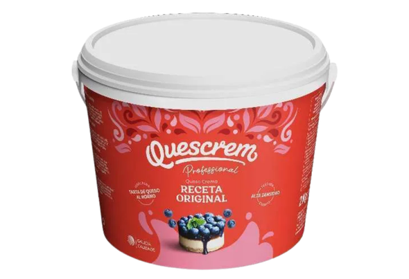 570033 CREAM CHEESE 2KG QUESCREM