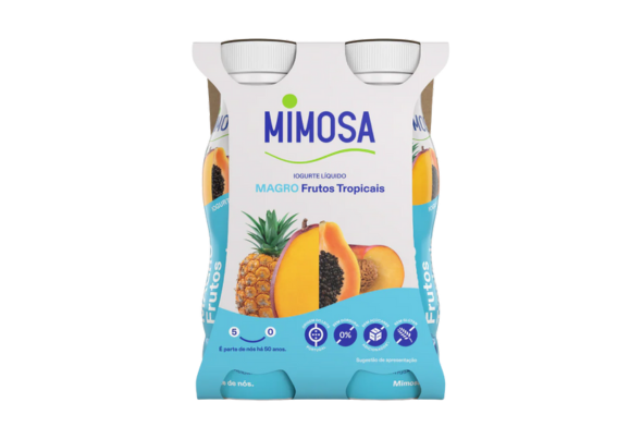 654197 IOG LIQ MAGRO FRT TROPICA MIMOSA 4X151ML