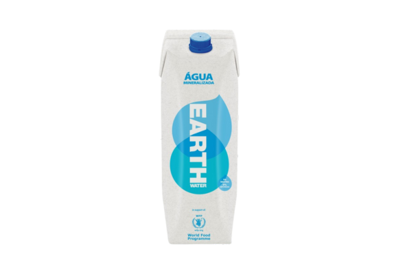 EARTH WATER TETRAPACK 1L