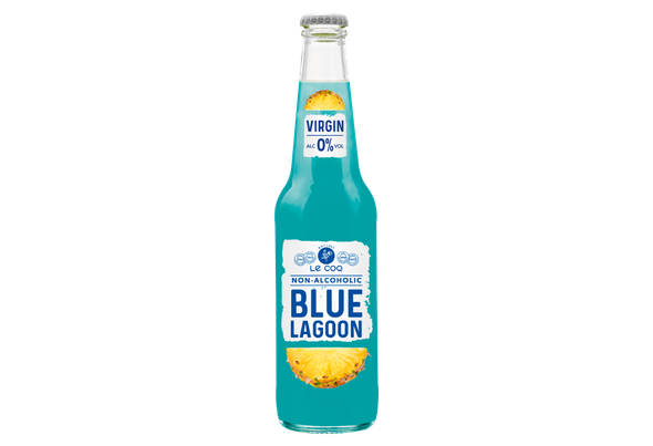 652836 BD LE COQ BLUE LAGOON 0%ALCOOL 330ML C24