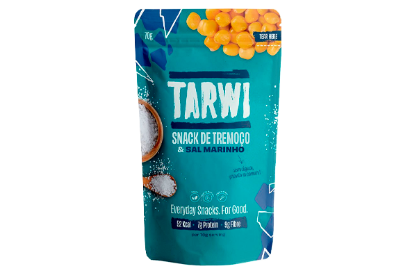 SNACK DE TREMOÇO COM SAL MARINHO TARWI