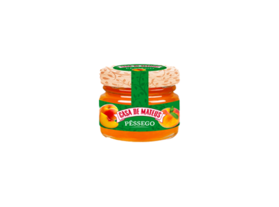 Doce Pessego 30 Gr Casa De Mateus Cx48un