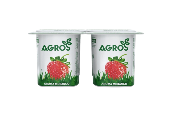 IOGURTE AROMA MORANGO AGROS