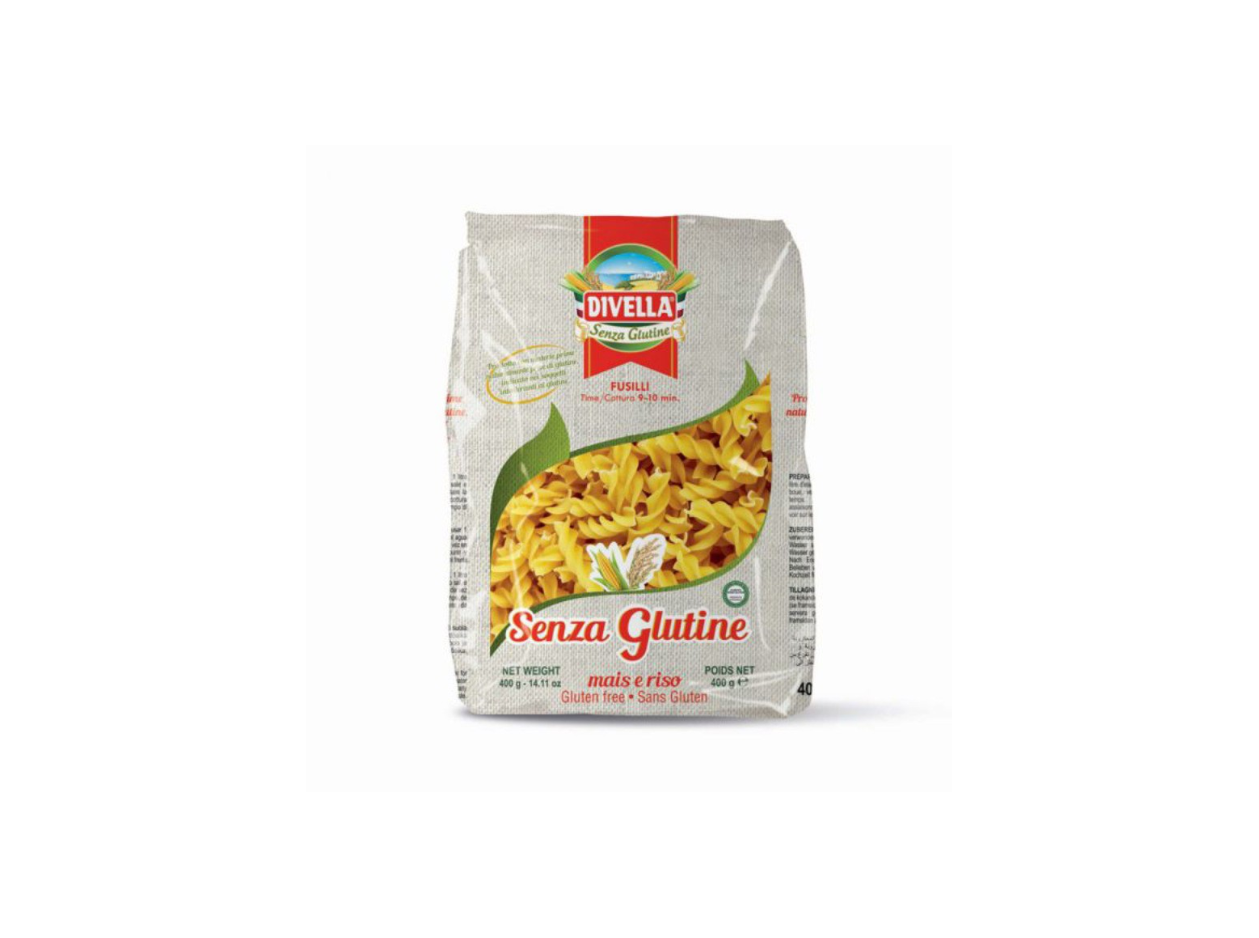 Divella Fusilli Sgluten 400 Grs