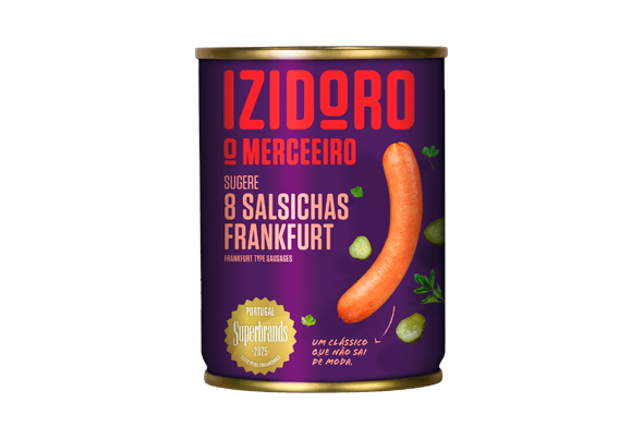 658951 SALSICHA IZIDORO LT 8UN 350G PL