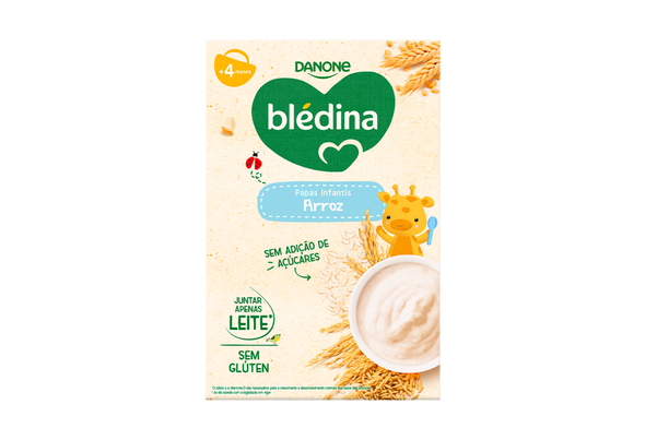659821 FARINHA N LACT S GLU ARROZ BLEDINA 200G