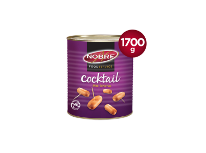 SALSICHA COCKTAIL LATA ±1,7KG FDS NOBRE