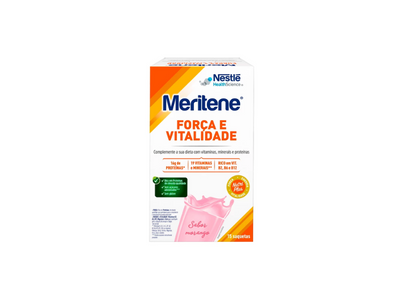 MERITENE FORCA VITALIDADE MORANGO 15X30G