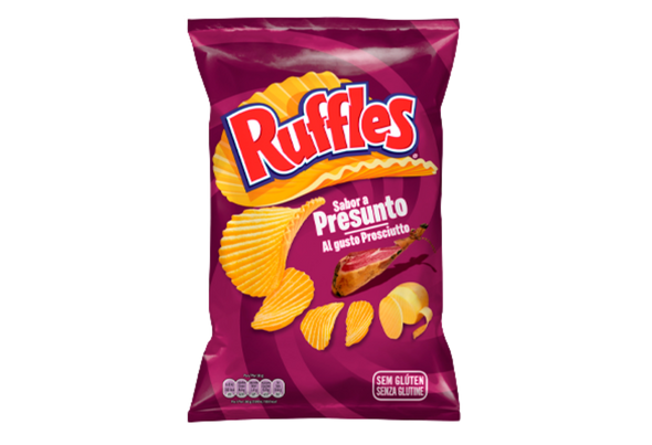 BATATA FRITA COM SABOR A PRESUNTO RUFFLES 115G