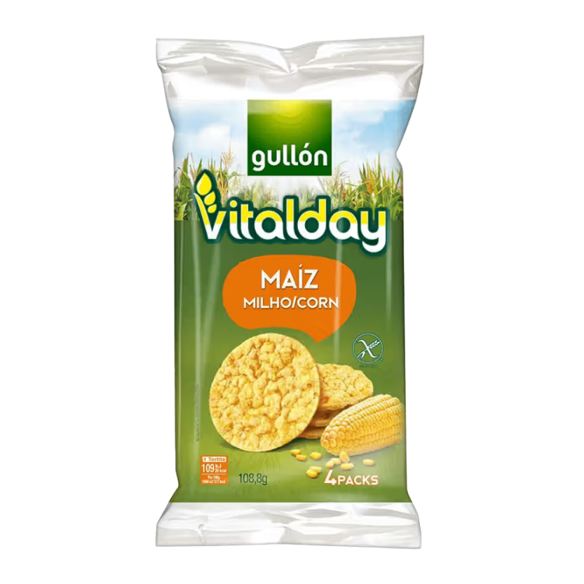 Tortitas de Milho e Arroz