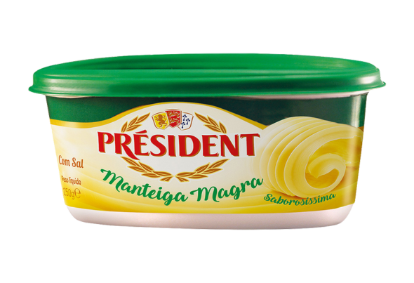 MANTEIGA COM SAL MAGRA PRESIDENT