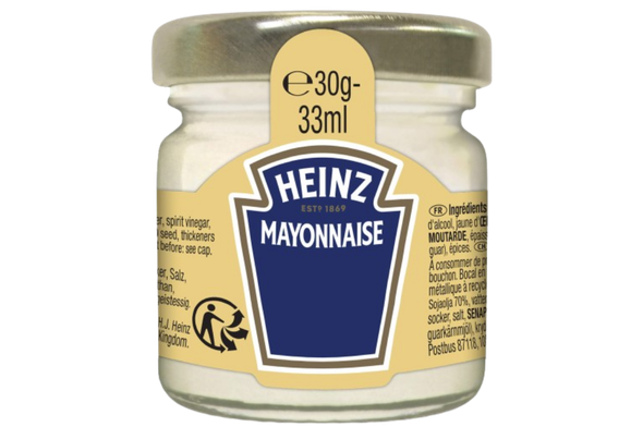 661068 MAIONESE ROOMSERVICE HEINZ 33ML CX80