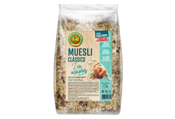 661539 MUESLI CLASSIC S AD ACU CEM PORCENTO 1KG