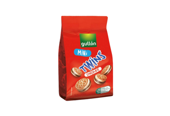 653870 BOLACHA MINI TWINS CHOC GULLON 100G CX12