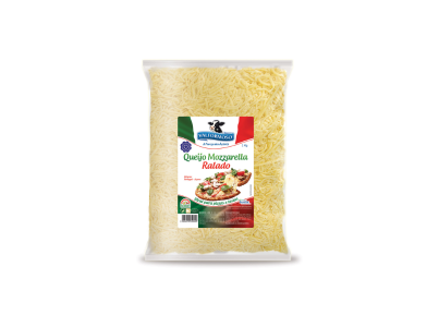Queijo Mozzarella Ralado 1Kg Valformoso