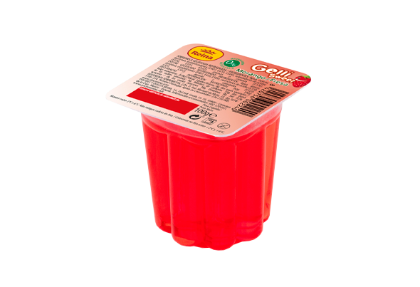 GELATINA GELLI SWEET DE MORANGO INDIVIDUAL REINA 4X100G