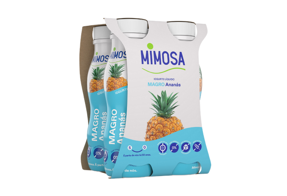 654221 IOG LIQ MAGRO ANANAS MIMOSA 4X151ML