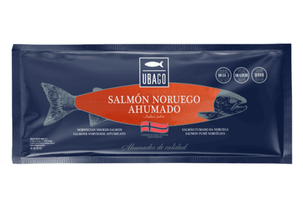 SALMÃO FUMADO FATIADO STANDARD UBAGO