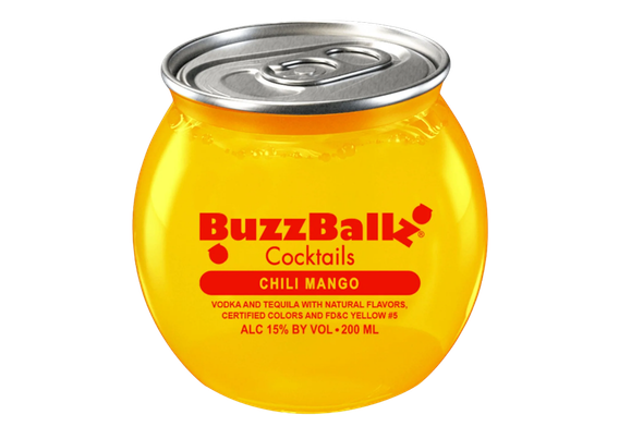 657922 BD BUZZBALLZ CHILLI MANGO 200ML CX12