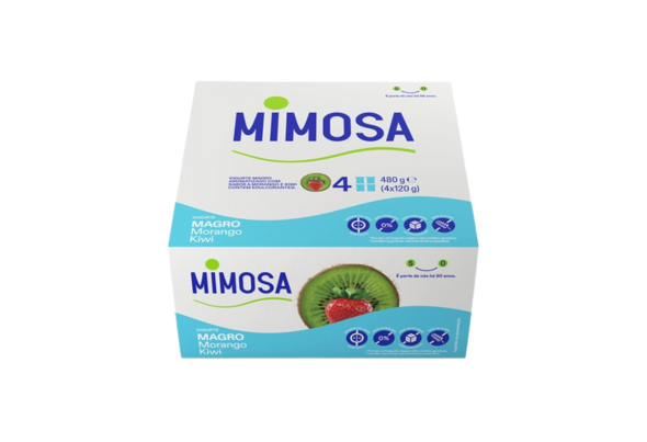 632923 IOG ARO MAGRO MORANGO KIWI MIMOSA 4X120G