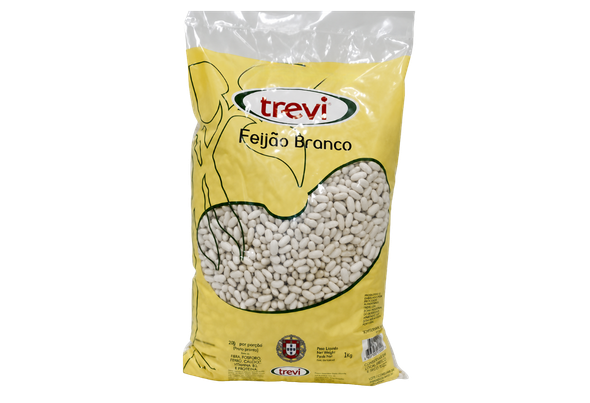 664998 FEIJAO BRANCO CAL 185 100G TREVI 5KG