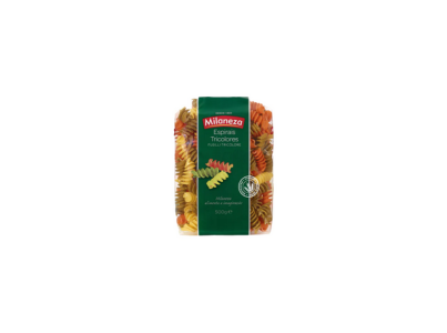 Espirais Tricolores 500 Gr Milaneza
