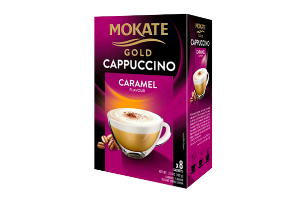 645007 CAPPUCCINO CARAMELO MOKATE GOLD 12.5GX8