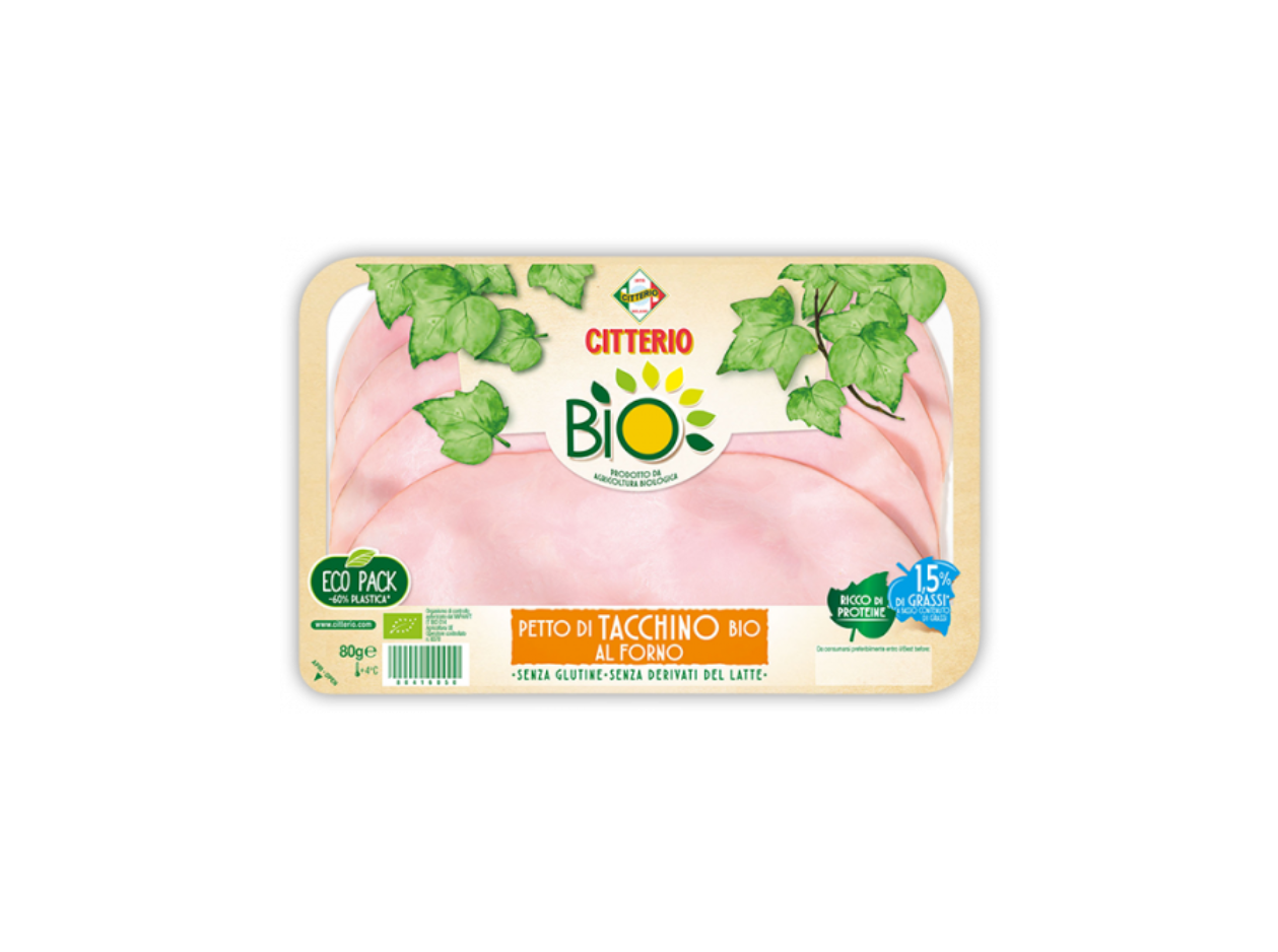 Citterio Peito Peru Assado Bio 80G