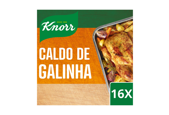 661916 CALDO GALINHA KNORR 16 CUBOS 160G