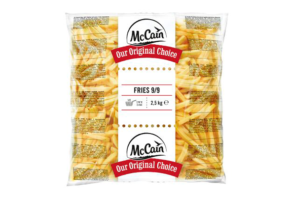 571157 BATATA PRE FRITA TRADIC.9X9 2.5KG MCCAIN