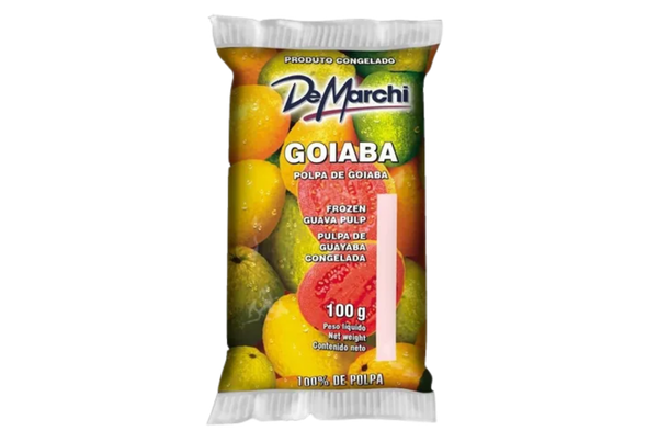 650719 DEMARCHI POLPA GOIABA CONG 100G 10UN