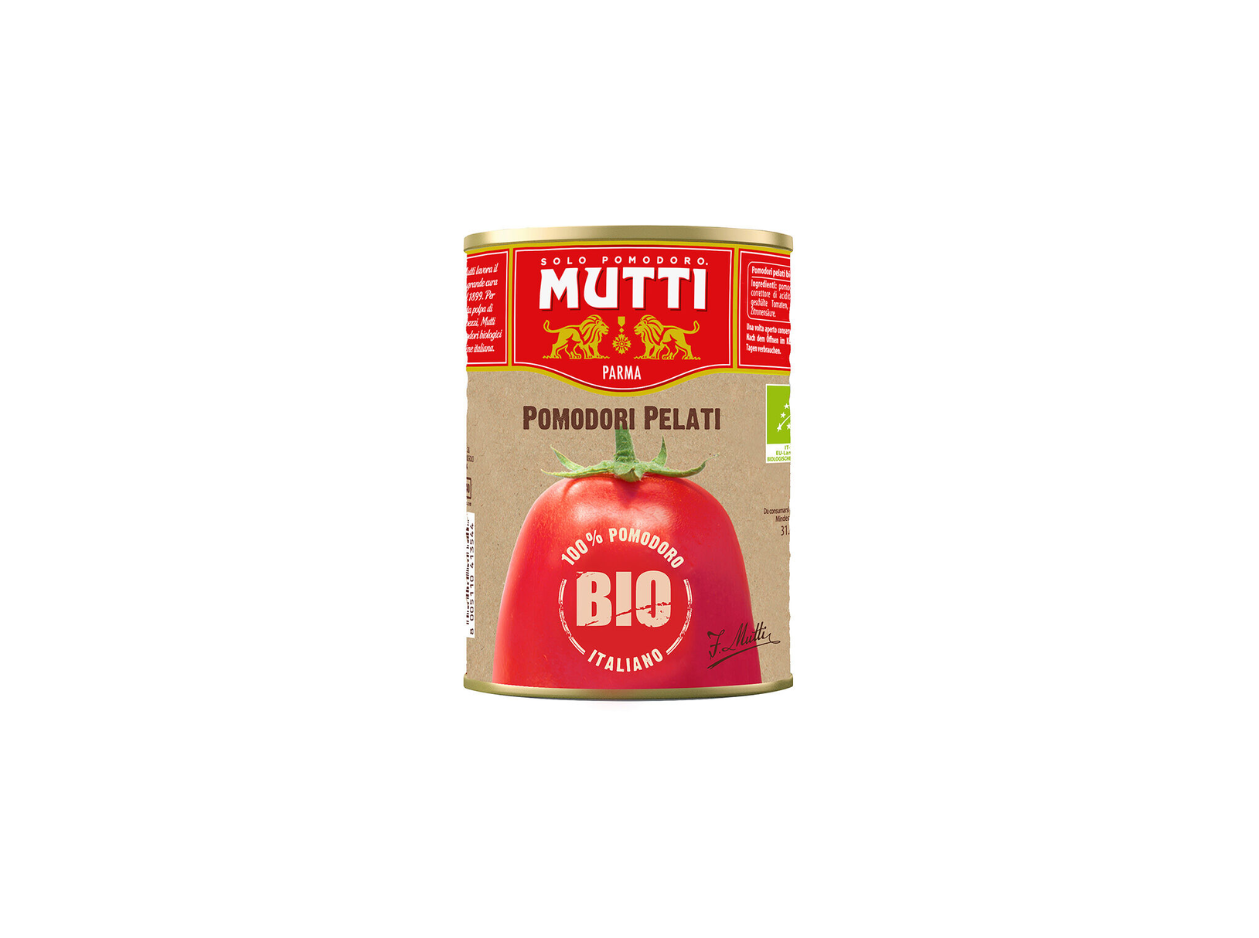 Mutti Tomate Pelado Inteiro Bio 400 Gr