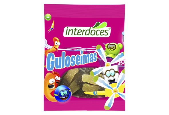651071 GOMAS GARRAFAS COLA INTERDOCES 90G