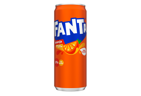 663706 REF LARANJA FANTA LT SLEEK 330ML (28)