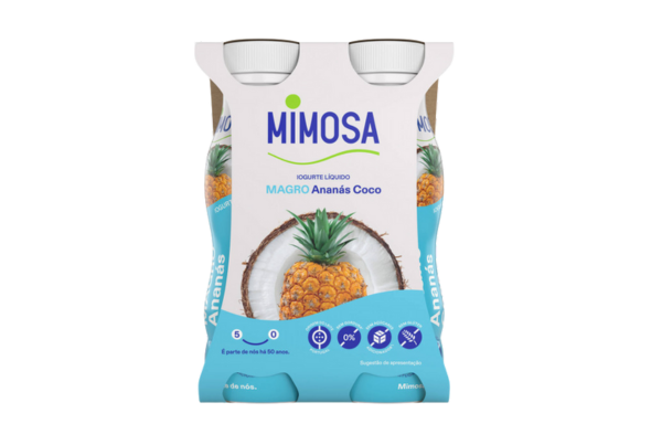 IOGURTE LÍQUIDO MAGRO ANANÁS E COCO MIMOSA