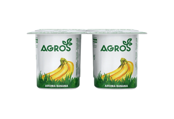 IOGURTE AROMA BANANA AGROS