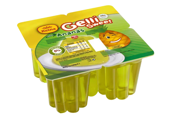 659450 GELATINA VEG ANANAS G SWEET 4X100G