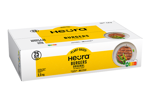 653040 HEURA HAMBURGUER 2.5KG (100G HAMB)