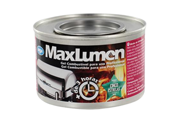 658850 GEL COMBUSTIVEL MAXLUMEN 210ML CX24
