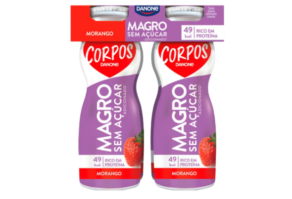 662544 IOG LIQ MAGRO MORANGO DANONE 4X155G