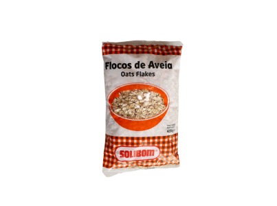 Flocos Aveia Gros Integrais 420 Gr Solib