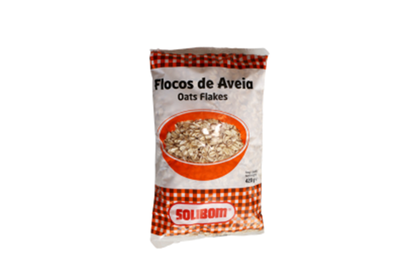Flocos Aveia Gros Integrais 420 Gr Solib