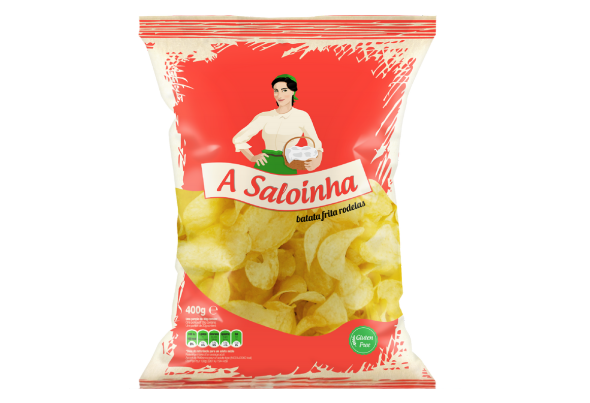 BATATA FRITA RODELAS SALOINHA 400G