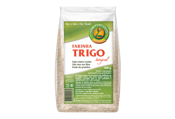 657667 FARINHA TRIGO INTEGRAL CEM CENTO 500G