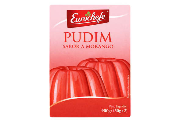 659612 PUDIM MORANGO EUROCHEFE 2X450G